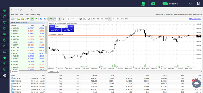 MT4 WebTrader